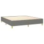 Boxspringbett mit dunkelgrauer Stoffmatratze 160x200 cm von , Betten und Lattenroste - Ref: Foro24-3137246, Preis: 594,78 €, ...