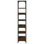 Brown oak engineered wood shelf 81x36x176 cm by , Bookcases and shelves - Ref: Foro24-836227, Price: 78,82 €, Discount: %