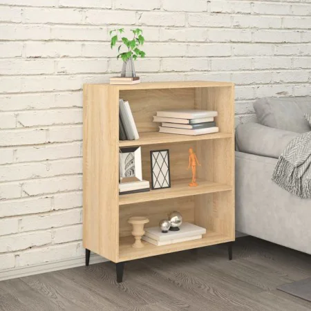 Aparador de madera contrachapada roble Sonoma 69,5x32,5x90 cm de , Aparadores - Ref: Foro24-812252, Precio: 53,09 €, Descuent...