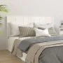 Solid white pine wood bed headboard 140.5x4x100 cm by , Headboards and footboards - Ref: Foro24-818086, Price: 86,97 €, Disco...