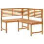 4-teiliges Gartenbistro-Set massives Akazienholz von , Gartensets - Ref: Foro24-3057863, Preis: 419,27 €, Rabatt: %