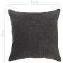 Cojines 2 uds terciopelo de algodón gris antracita 45x45 cm de , Cojines - Ref: Foro24-284042, Precio: 19,14 €, Descuento: %