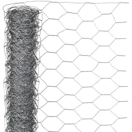 Nature Galvanized steel hexagonal wire mesh 0.5x10 m 25 mm by Nature, fence panels - Ref: Foro24-419769, Price: 27,44 €, Disc...