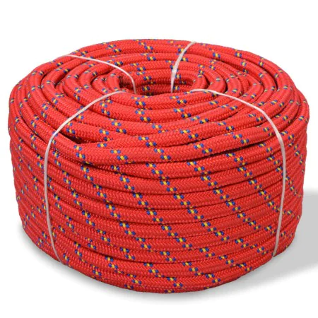 Polypropylen-Marineseil 6 mm 100 m rot von vidaXL, Seile und Metallschnüre - Ref: Foro24-91289, Preis: 19,86 €, Rabatt: %