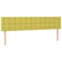 Headboards 2 units of green fabric 80x5x78/88 cm by , Headboards and footboards - Ref: Foro24-346483, Price: 51,04 €, Discoun...