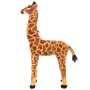 Brown and yellow standing plush giraffe XXL by vidaXL, Stuffed animals - Ref: Foro24-91336, Price: 76,33 €, Discount: %