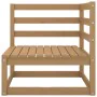 Garden furniture 9 pieces honey brown solid pine wood by , Garden sets - Ref: Foro24-3075622, Price: 597,16 €, Discount: %