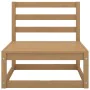 Garden furniture 9 pieces honey brown solid pine wood by , Garden sets - Ref: Foro24-3075622, Price: 597,16 €, Discount: %