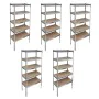 Storage Rack Garage Shelving 5 pieces by , Industrial shelving - Ref: Foro24-270020, Price: 237,83 €, Discount: %