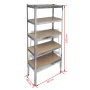 Storage Rack Garage Shelving 5 pieces by , Industrial shelving - Ref: Foro24-270020, Price: 237,83 €, Discount: %