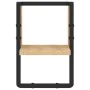 Wall shelf with Sonoma oak bar 20x25x30 cm by , Shelves and shelves - Ref: Foro24-836274, Price: 12,18 €, Discount: %