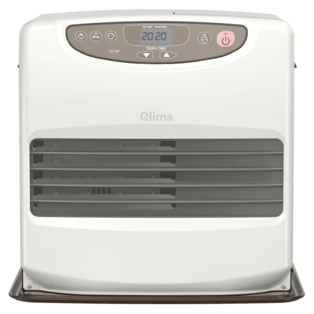 Qlima Portable paraffin heater 428W white/chocolate SRE 9046C2 by , Terrace stoves - Ref: Foro24-411586, Price: 501,44 €, Dis...