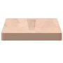 Solid beech wood wall shelf 60x20x2.5 cm by , Shelves and shelves - Ref: Foro24-356014, Price: 24,28 €, Discount: %