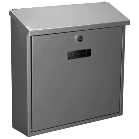 Perel Mailbox Monaco silver stainless steel BG30003 by Perel, mailboxes - Ref: Foro24-420370, Price: 62,93 €, Discount: %