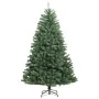 Artificial Christmas tree with hinges 300 LED and balls 210 cm by vidaXL, Christmas trees - Ref: Foro24-3210378, Price: 187,2...