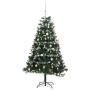 Künstlicher Weihnachtsbaum mit Scharnieren 300 LED und Kugeln 240 cm von vidaXL, Weihnachtsbäume - Ref: Foro24-3210403, Preis...