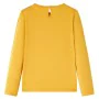 Children's long-sleeved t-shirt in ocher color 116 by vidaXL, Kids T-shirts - Ref: Foro24-13966, Price: 8,87 €, Discount: %