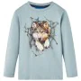 Hellblaues Langarm-T-Shirt für Kinder 104 von vidaXL, Kinder-T-Shirts - Ref: Foro24-12935, Preis: 8,41 €, Rabatt: %