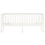 Solid white pine wood sofa bed 80x200 cm by vidaXL, Beds and slatted bases - Ref: Foro24-840398, Price: 160,08 €, Discount: %