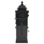 Vintage-style black stainless steel aluminum column mailbox by vidaXL, mailboxes - Ref: Foro24-43888, Price: 306,88 €, Discou...