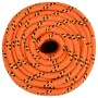 Orange polypropylene boat rope 18 mm 25 m by , Ropes and metal cords - Ref: Foro24-152682, Price: 35,63 €, Discount: %