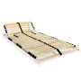 Slatted bed base with 28 slats 7 regions 80x200 cm by vidaXL, Beds and slatted bases - Ref: Foro24-246450, Price: 86,38 €, Di...