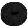 Intense black polypropylene boat rope 6 mm 250 m by , Ropes and metal cords - Ref: Foro24-152499, Price: 39,12 €, Discount: %