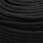 Intense black polypropylene boat rope 6 mm 250 m by , Ropes and metal cords - Ref: Foro24-152499, Price: 39,12 €, Discount: %