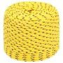 Yellow polypropylene boat rope 8 mm 250 m by , Ropes and metal cords - Ref: Foro24-152610, Price: 61,07 €, Discount: %