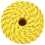 Yellow polypropylene boat rope 8 mm 250 m by , Ropes and metal cords - Ref: Foro24-152610, Price: 61,07 €, Discount: %