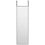 VidaXL Black glass and aluminum door mirror 30x100 cm by , Mirrors - Ref: Foro24-327405, Price: 40,29 €, Discount: %