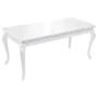 Glossy white dining table 179x89x81 cm by vidaXL, Kitchen and dining tables - Ref: Foro24-246958, Price: 589,80 €, Discount: %