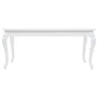 Glossy white dining table 179x89x81 cm by vidaXL, Kitchen and dining tables - Ref: Foro24-246958, Price: 589,80 €, Discount: %