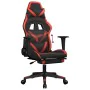 Gaming-Stuhl mit Fußstütze Kunstleder schwarz rot von , Gaming-Stühle - Ref: Foro24-3143677, Preis: 139,89 €, Rabatt: %