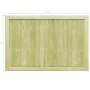 Wooden fence gates, 2 units of impregnated pine, 300x100 cm by vidaXL, garden gates - Ref: Foro24-45339, Price: 204,49 €, Dis...