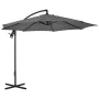 Cantilever parasol with steel pole 300 cm anthracite by vidaXL, Umbrellas - Ref: Foro24-44875, Price: 134,72 €, Discount: %