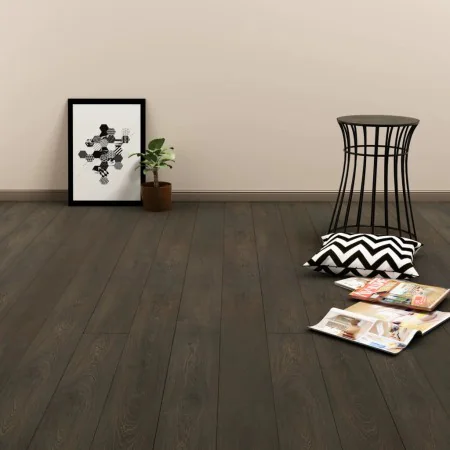 Self-adhesive PVC floor tiles in dark brown, 4.46 m², 3 mm. by vidaXL, Floors and carpets - Ref: Foro24-143875, Price: 88,75 ...