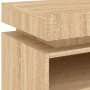 Bedside tables with LED lights 2 pcs Sonoma oak 40x39x48.5 cm by , Nightstands - Ref: Foro24-836789, Price: 109,78 €, Discoun...