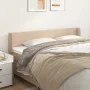 Cappuccino synthetic leather headboard 163x16x78/88 cm by , Headboards and footboards - Ref: Foro24-3118589, Price: 67,75 €, ...