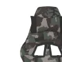 Massage gaming chair with footrest in black and camouflage fabric by , Gaming chairs - Ref: Foro24-345510, Price: 149,87 €, D...