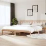 Solid pine wood bed frame 160x200 cm by , Beds and slatted bases - Ref: Foro24-3100599, Price: 123,55 €, Discount: %