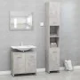 3-piece bathroom furniture set in gray concrete engineered wood by , Bathroom furniture - Ref: Foro24-3056920, Price: 155,69 ...