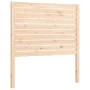 Single bed frame with solid wood headboard by , Beds and slatted bases - Ref: Foro24-3193166, Price: 112,36 €, Discount: %