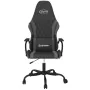 Gaming massage chair in black and gray synthetic leather by , Gaming chairs - Ref: Foro24-345537, Price: 110,64 €, Discount: %