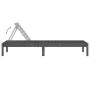 Loungers 2 units solid gray pine wood 199.5x60x74 cm by , Loungers - Ref: Foro24-825070, Price: 155,15 €, Discount: %