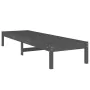 Loungers 2 units solid gray pine wood 199.5x60x74 cm by , Loungers - Ref: Foro24-825070, Price: 155,15 €, Discount: %