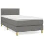 Boxspringbett mit dunkelgrauer Stoffmatratze 80x200 cm von , Betten und Lattenroste - Ref: Foro24-3140730, Preis: 273,74 €, R...