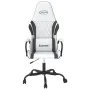 Schwarz-weißer Massage-Gaming-Stuhl aus Kunstleder von , Gaming-Stühle - Ref: Foro24-345543, Preis: 125,25 €, Rabatt: %