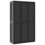 Black PP outdoor storage cabinet 97x37x165 cm by , Lockers and storage cabinets - Ref: Foro24-364208, Price: 306,14 €, Discou...