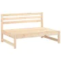 Garden furniture set 2 pieces solid pine wood by , Modular outdoor sofas - Ref: Foro24-825723, Price: 158,49 €, Discount: %